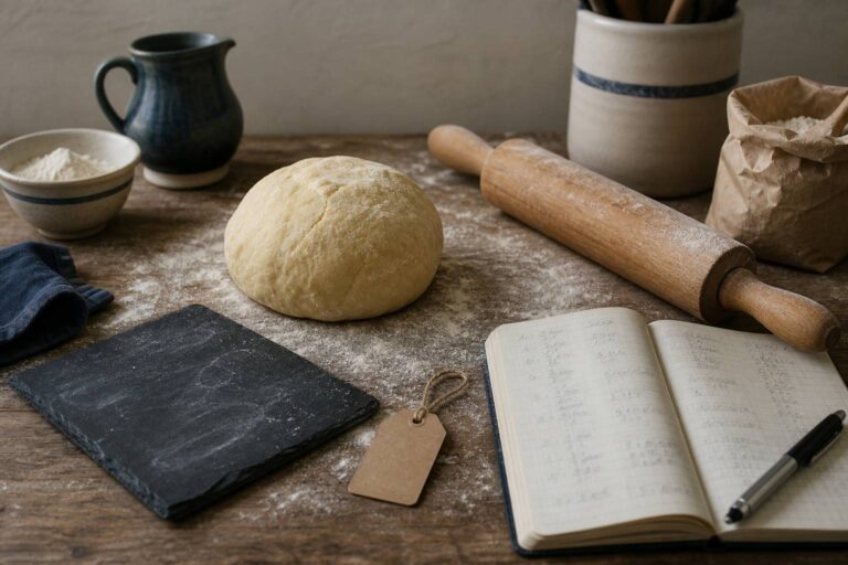 Pâte brisée maison ou du commerce : le calcul au gramme
