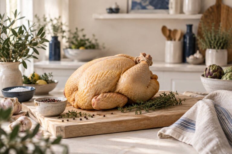 Poularde : ce que c&rsquo;est, cuisson et différence avec le poulet