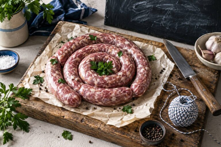 Saucisse de Toulouse : composition, cuisson et repères