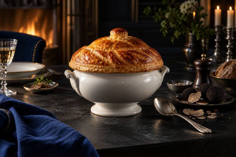 Soupe VGE : l&rsquo;histoire de la soupe aux truffes de Bocuse