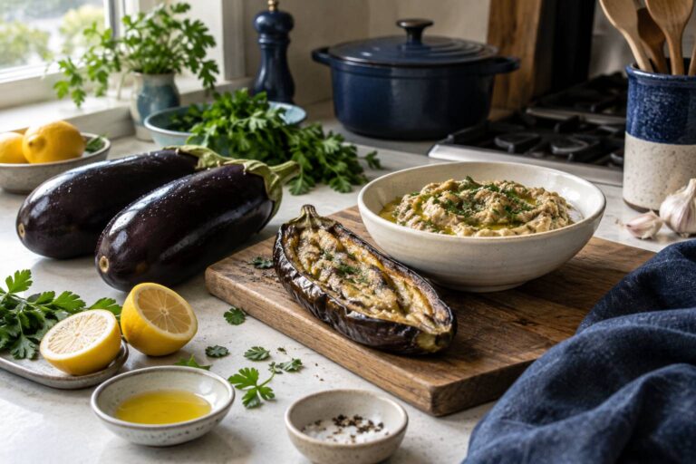 Caviar d&rsquo;aubergine : la vraie recette et les erreurs de texture