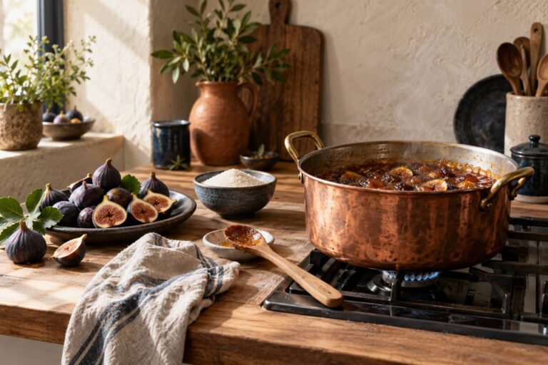 Confit de figues : proportions, cuisson et conservation